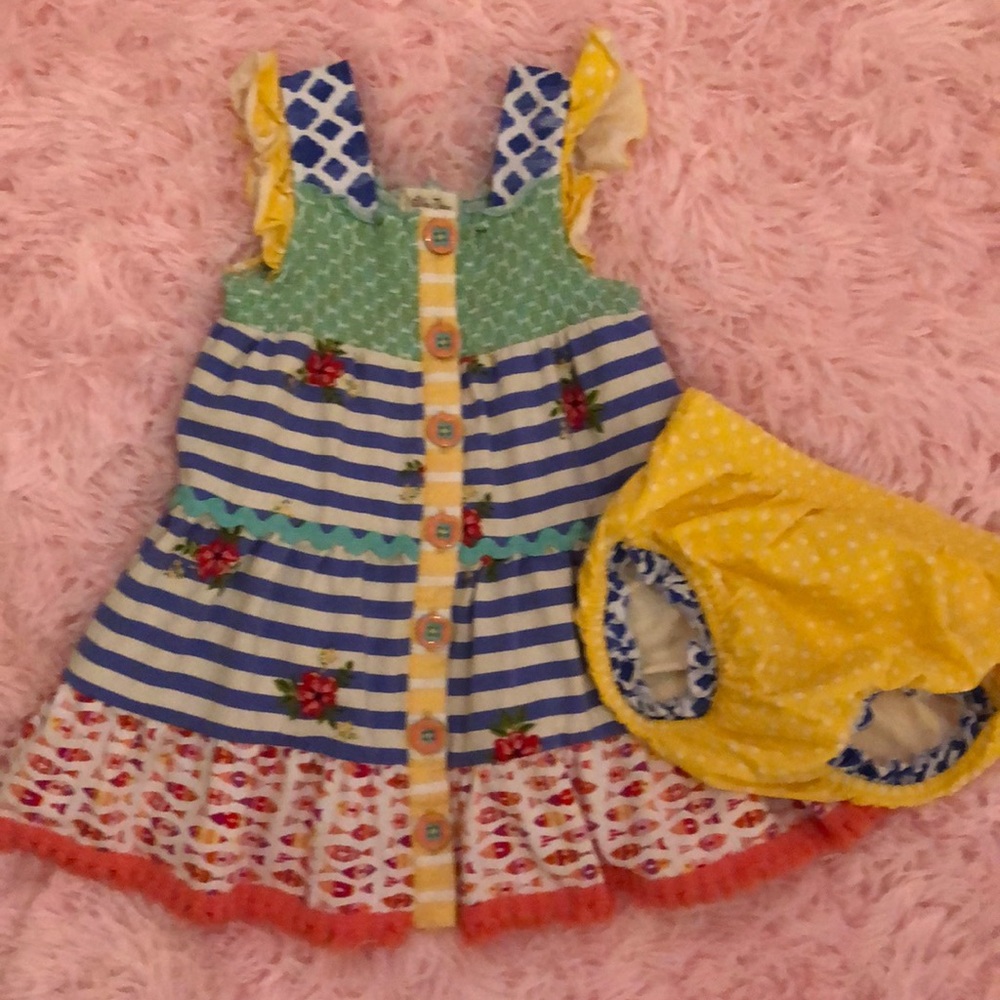 Dress and bloomer set